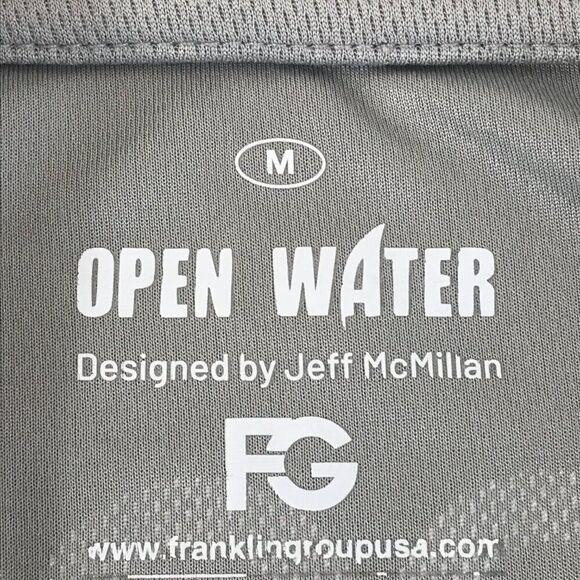 San Jose Sharks Open Water Promo Jersey Men's Medium Jeff McMillan Hockey NHL - Picture 10 of 11